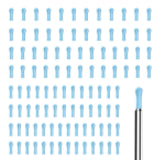 SNOMEL embouts silicone oreille bleu ensemble de 100 pièces pour tous âges