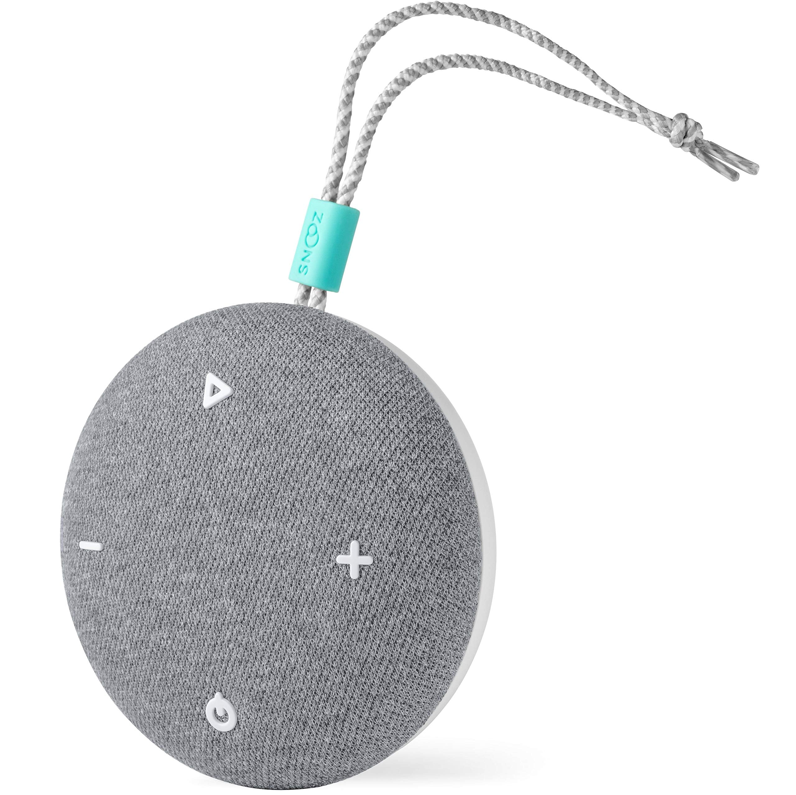 SNOOZ Go: enceinte Bluetooth compacte pour musique en déplacement et détente.