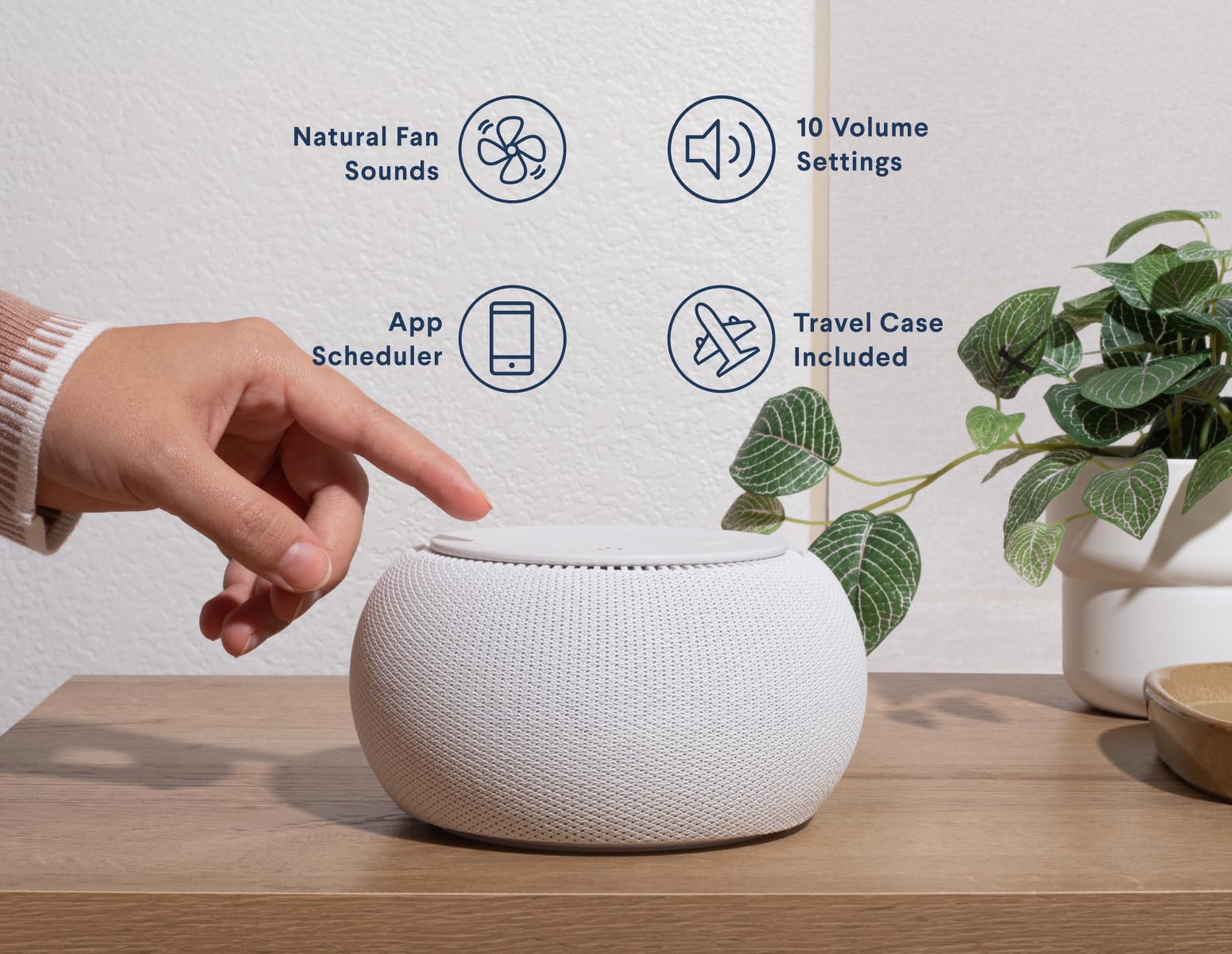SNOOZ Pro étui voyage protégeant l’appareil pendant les déplacements.