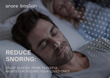 Snore Bastion – dilatateur nasal réutilisable avec étui pour voyage hygiénique.