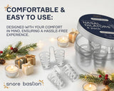 Dilatateurs Snore Bastion – ensemble 4 grands facilitant la respiration par les narines.