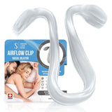 Dilatateur nasal SnoreLessNow favorisant le flux d'air pour un sommeil plus serein