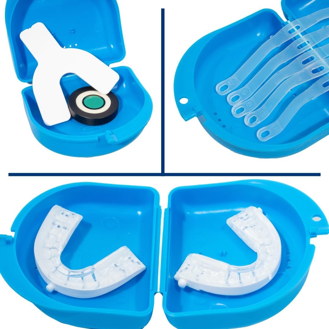 Somnofit-S avec bracelet ajustable – maintien nocturne sûr et personnalisé.