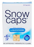 Snow Caps, bouteille de glutathion réduit, favorisant un éclat naturel et sain