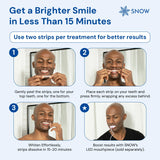 SNOW Diamant Protection émail nano-hydroxyapatite — soutien à l’émail pendant le blanchiment.