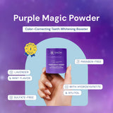 SNOW Poudre Magique Violette - Sourire plus lumineux après utilisation régulière.