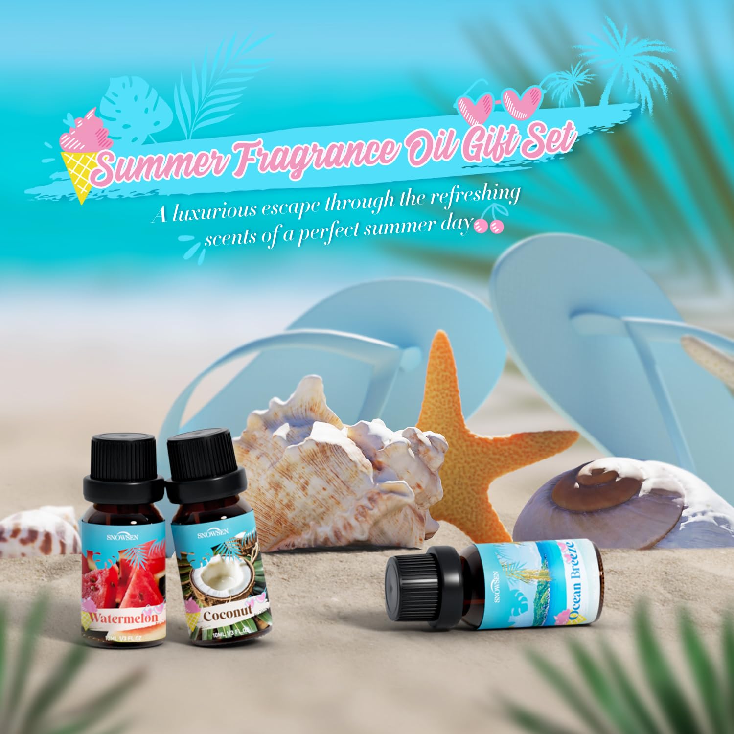 SNOWSEN coco : douceur tropicale, parfait pour vos bougies maison.