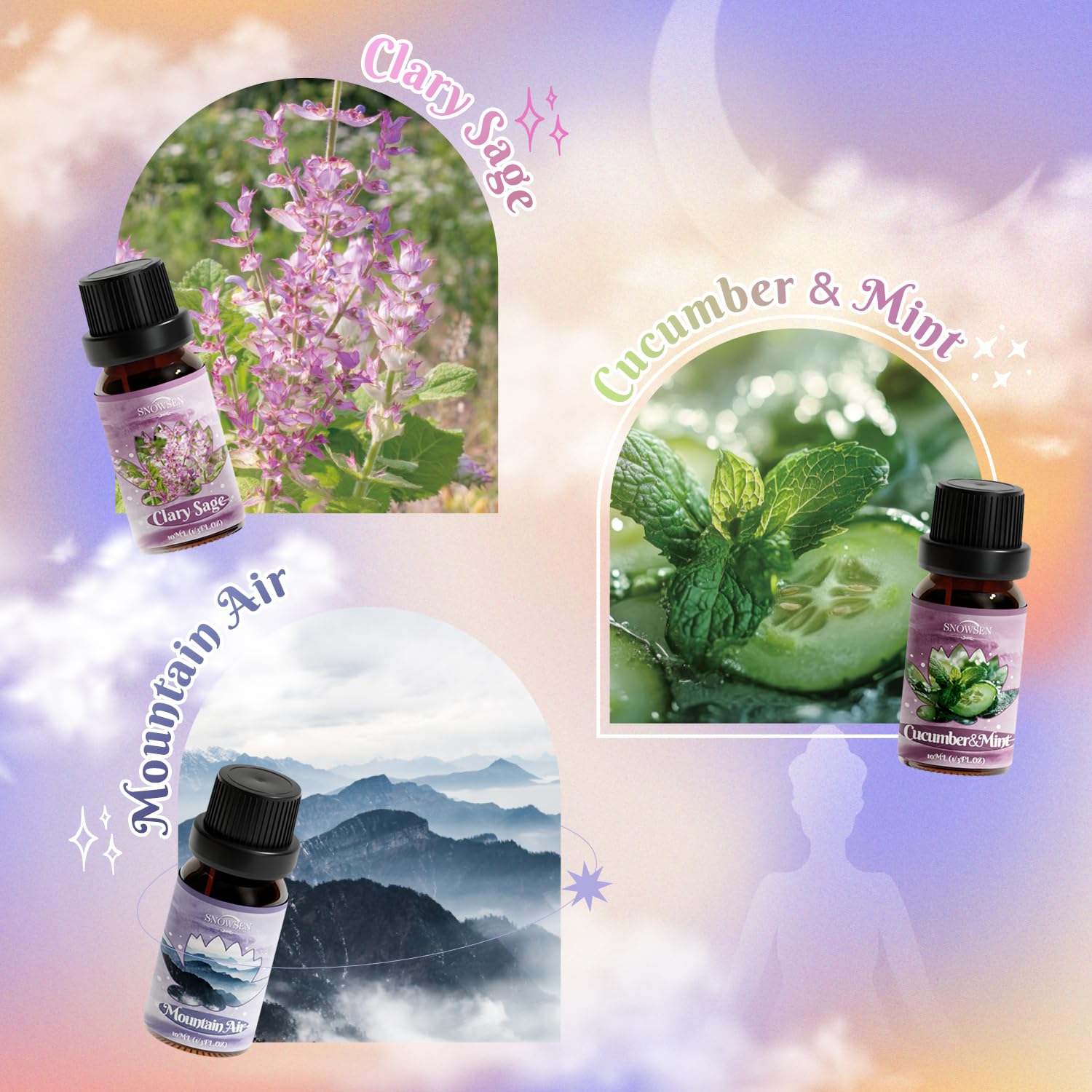 SNOWSEN Ylang Ylang: fragrance florale favorisant la relaxation nocturne