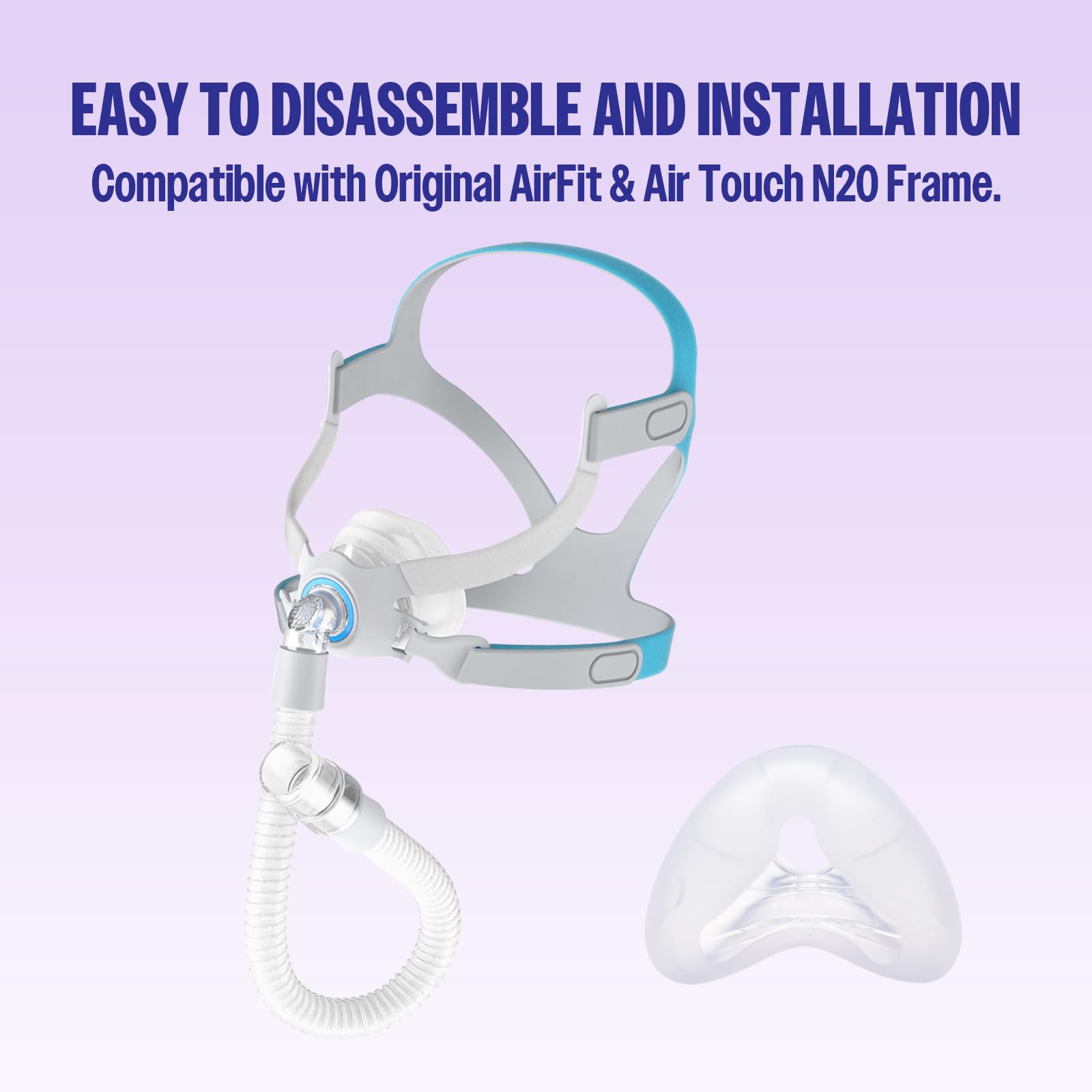 Snug Mirth - nettoyage facile et démontage rapide pour l'hygiène