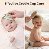 Peigne double-dents Snugbabies pour démêler sans tirer les cheveux délicats.
