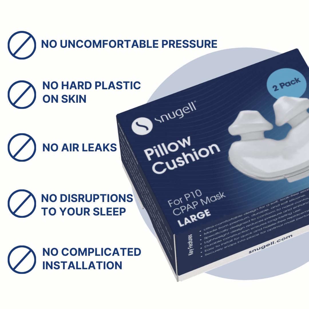 Conception compatible avec AirFit P10 pour une adaptation fluide.