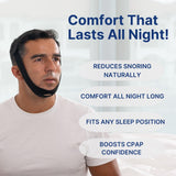 Snugell attache-menton CPAP-poids-leger: confort nocturne et réduction du frottement