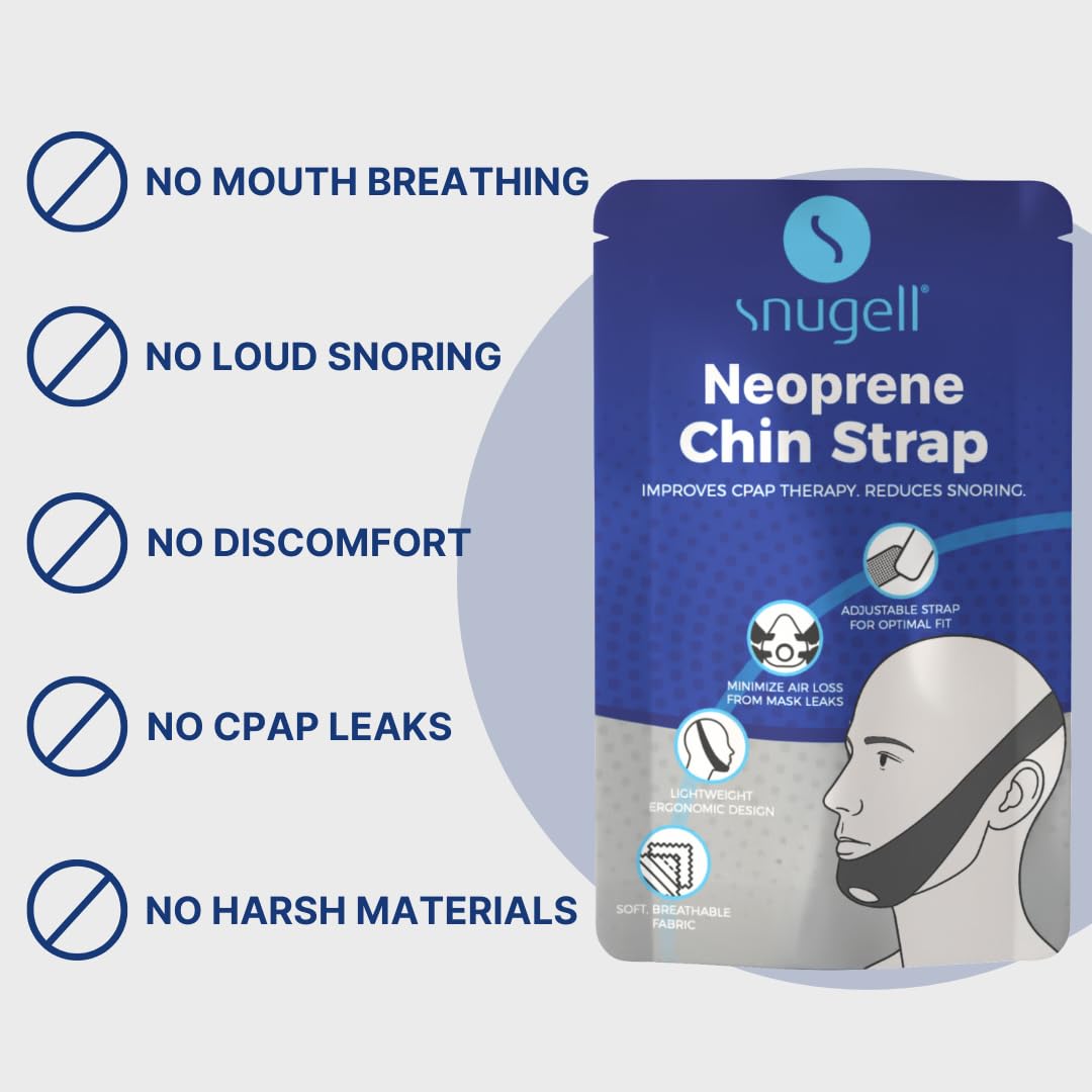 Snugell attache-menton dormir-confort-bien-etre: nuit paisible et respiratoire améliorée