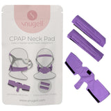 Snugell coussin-cou CPAP violet offrant un soutien doux et confortable pour la nuit.