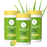 Lingettes Snugell Citrus pour masque CPAP, douceur et fraîcheur citron