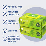 Lingettes Snugell sans alcool pour un usage quotidien en sécurité.