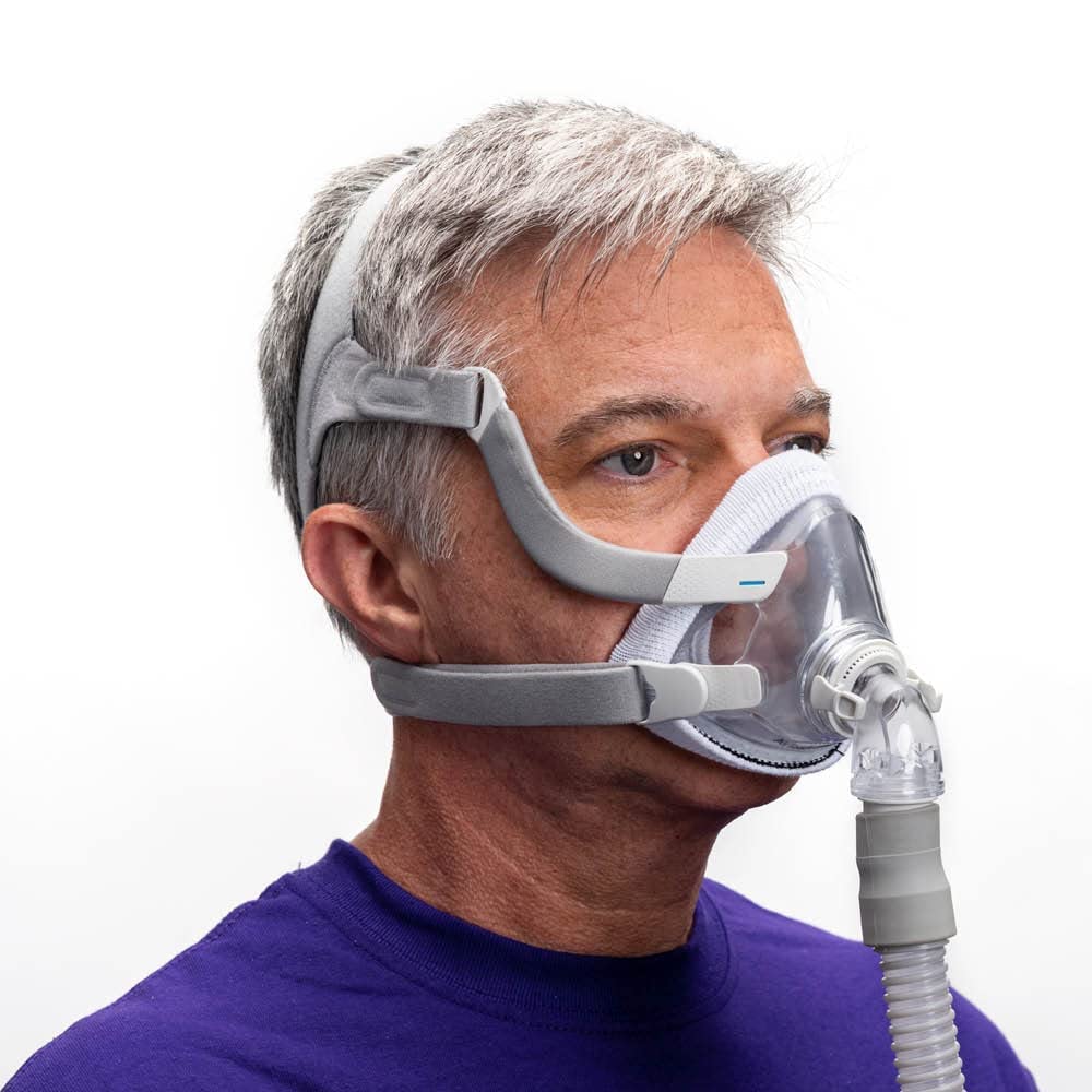 Coussinets Snugz pour masque face complet, pack de deux pratique et hygiénique.