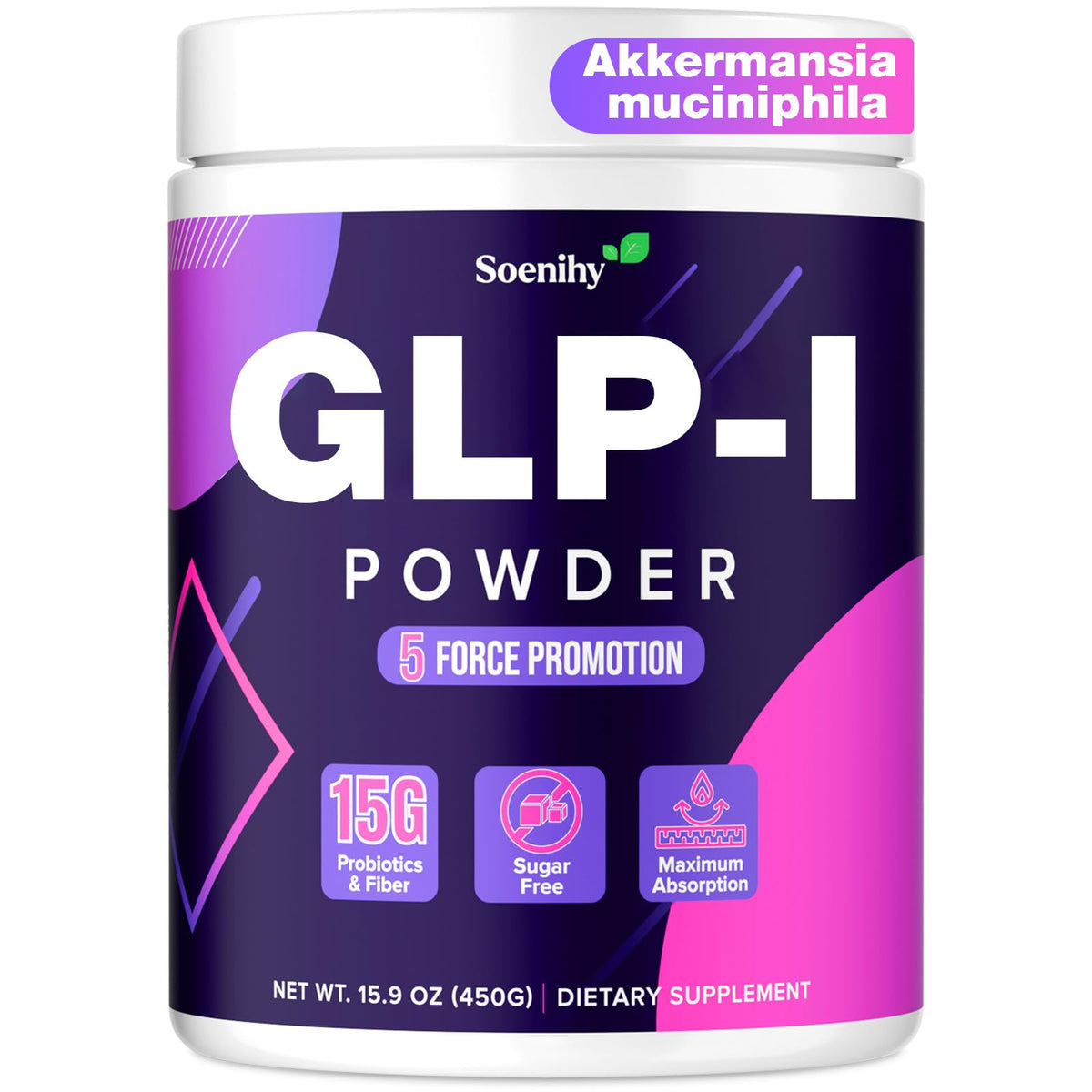 Soenihy GLP-1 – bouteille-poudre, présentation soignée favorisant la satiété