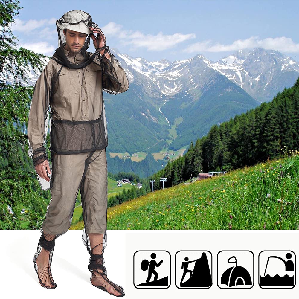 Sofiey Mosquito Net Suit mitaines : confort des mains en plein air