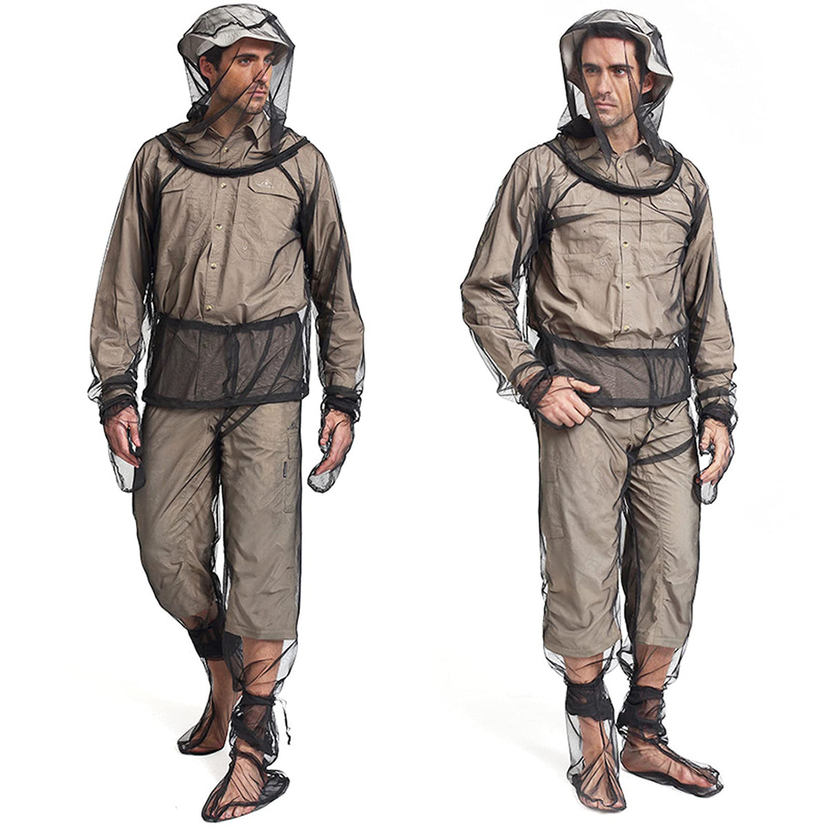 Sofiey Mosquito Net Suit veste capuche : protection légère en extérieur