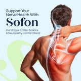 Sofon montre les nutriments clés pour le soutien nerveux.