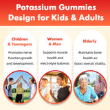 Utilisation quotidienne des gommes SoftBear Potassium Chlorure, dosage simple recommandé.