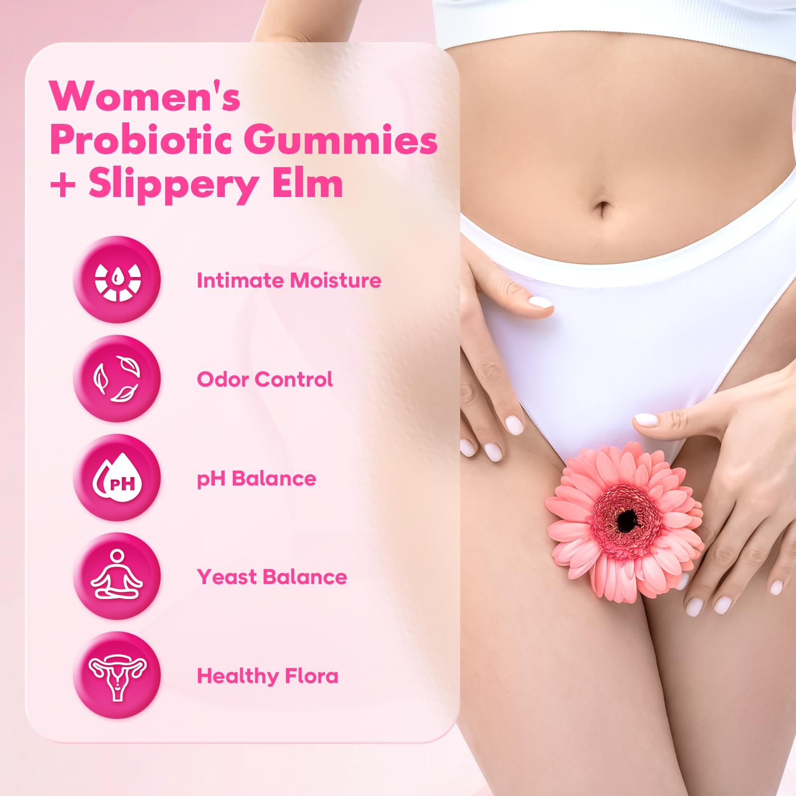 SoftBear gommes probiotiques pour femmes – texture douce: favorise le confort intime.