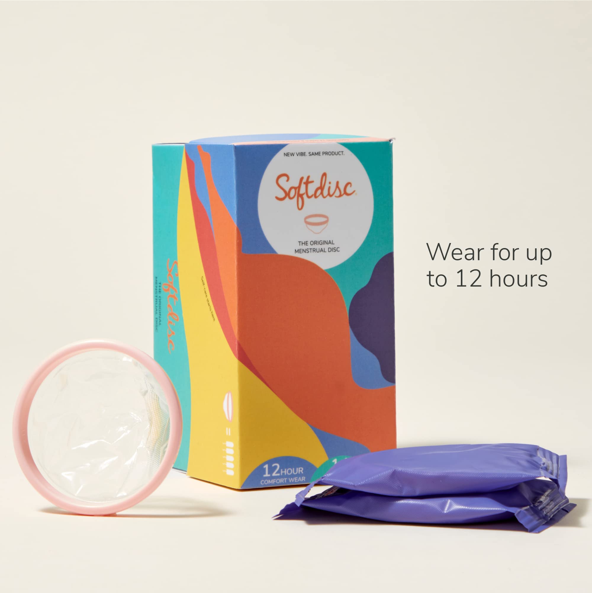 Softdisc lors de l'insertion confortable et discrète pour une protection fluide.