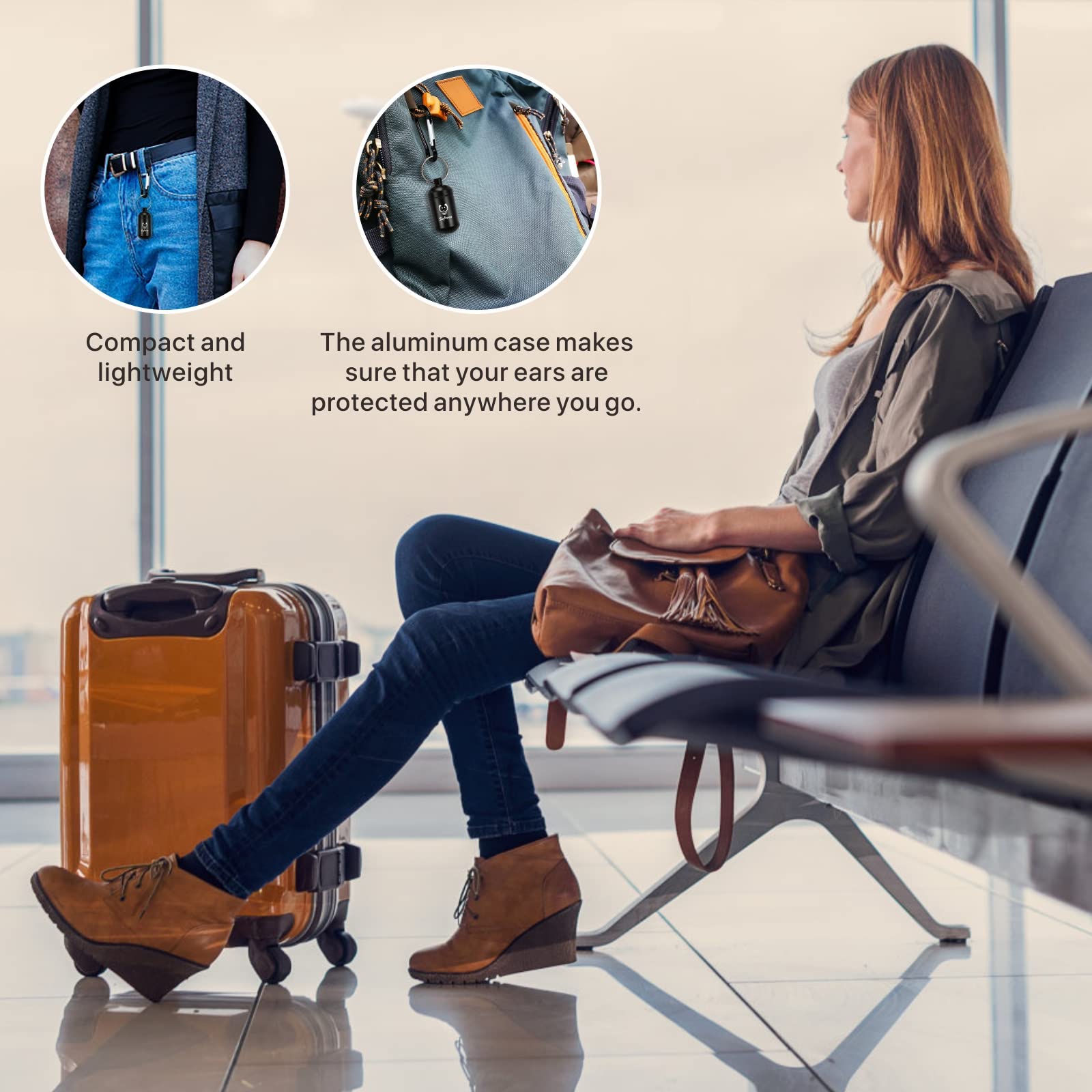 Softvox bouchons d’oreilles avion – usage polyvalent lors de voyages et trajets.