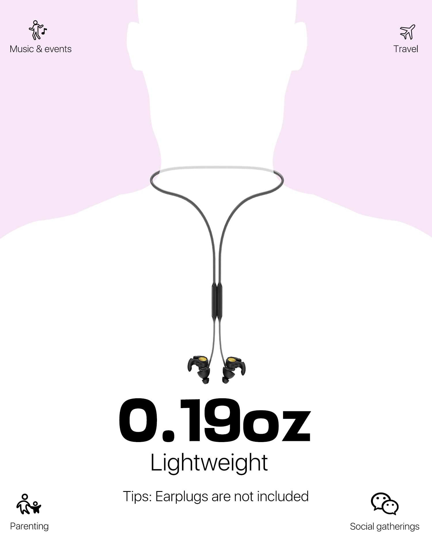 Softvox laniere-douce-silicone: confort quotidien sans gêne.