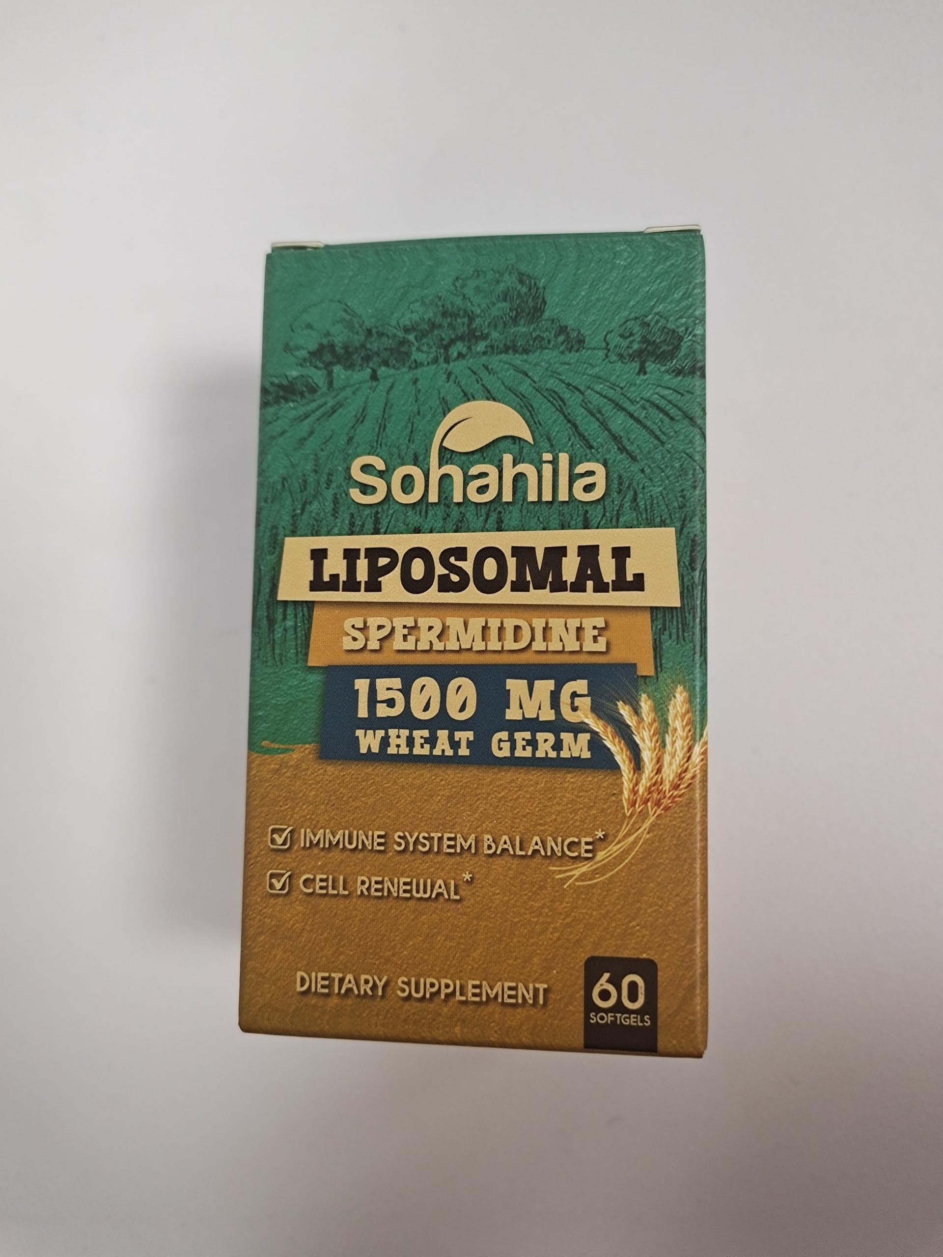 Sohahila Spermidine ingrédients zinc et thiamine pour soutien nutritionnel.