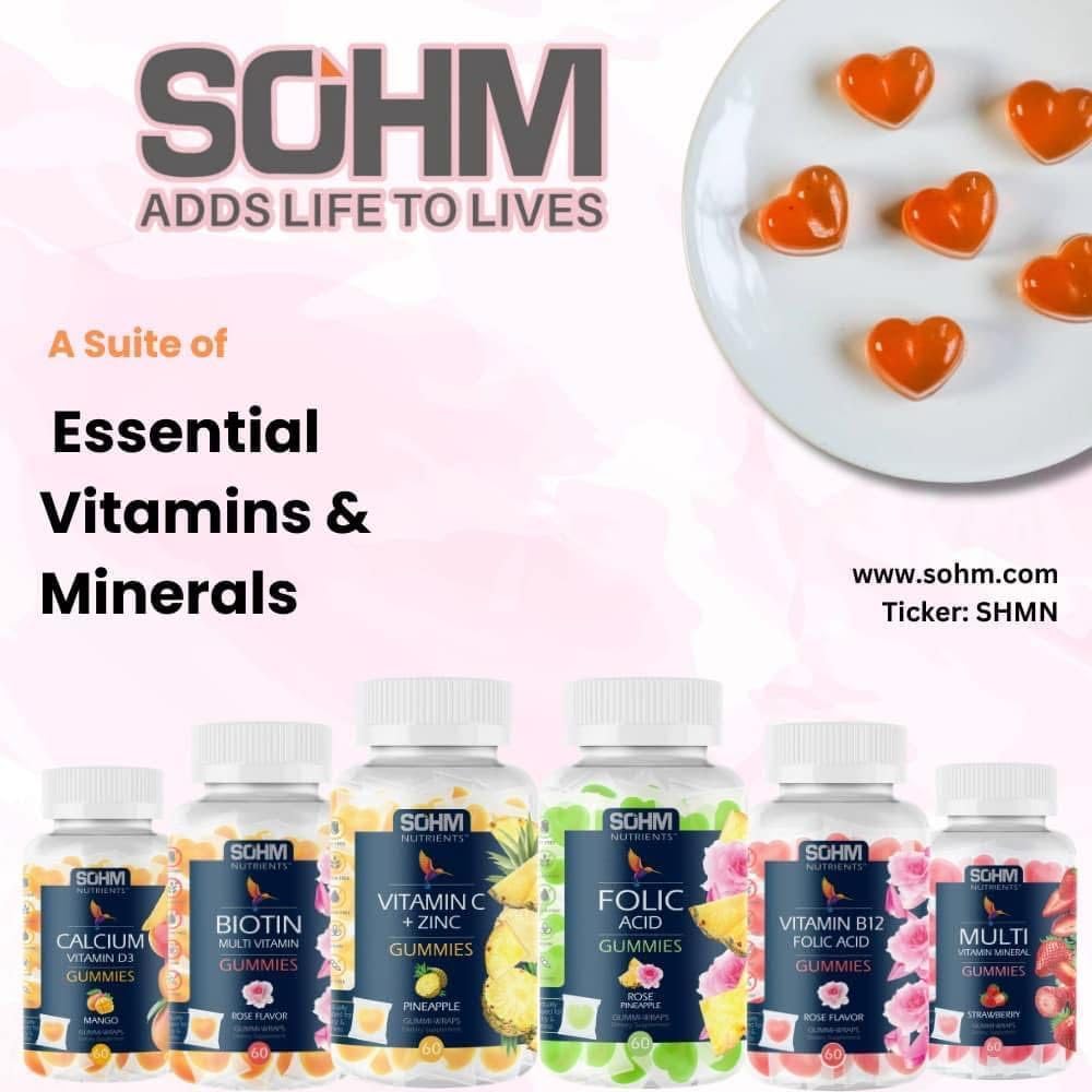 SOHM gommes vitamine C zinc: fiche nutritionnelle claire et fiable.