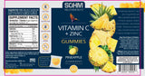 SOHM gommes vitamine C zinc: consommation quotidienne pratique et savoureuse.