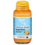 Sol-ti Shot gingembre tropical dans bouteille, riche en vitamine C potentielle