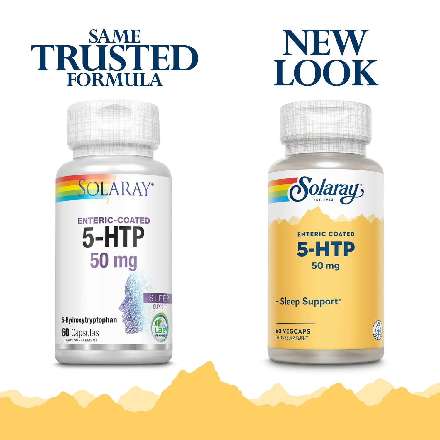 SOLARAY 5-HTP : boite-emballage, présentation pratique pour intégrer cette routine naturelle.