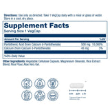 SOLARAY acide pantothénique 500 mg – capsules véganes, usage quotidien pratique.