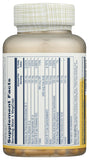 SOLARAY B-Complex 100 mg – bouteille verso, informations et dosage affichés.