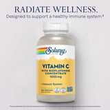 SOLARAY bioflavonoïdes améliorent l'absorption de la vitamine C au quotidien.