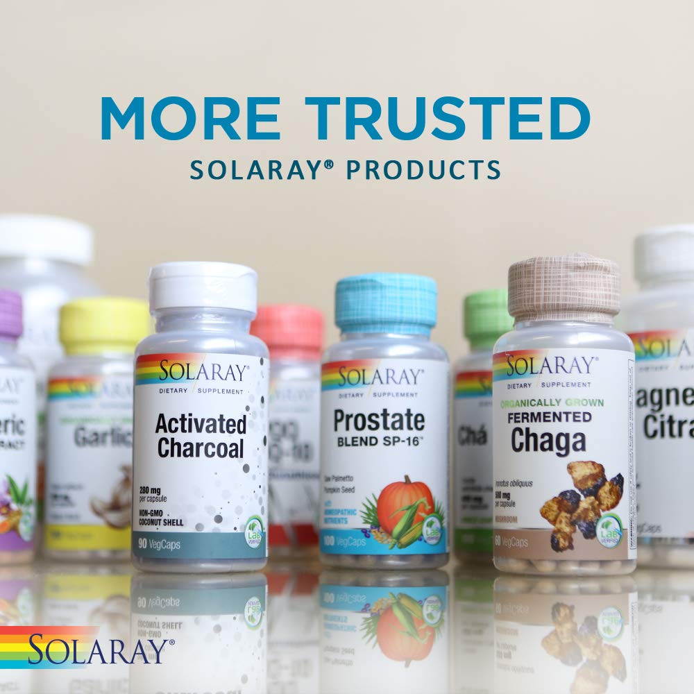 SOLARAY Biotine 5000 mcg, pilules vegetales, aide cheveux forts.