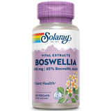 SOLARAY Boswellia: complément vegan sans OGM pour le confort articulaire quotidien.