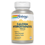 SOLARAY Calcium Hydroxyapatite – bouteille: soutien potentiel des os et des dents au quotidien