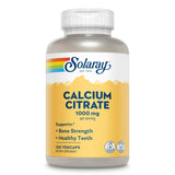 SOLARAY Calcium Citrate 1000 mg – bouteille, soutien des os et des dents