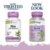 SOLARAY capsule vegane olive-feuille oleuropeine 22 pourcent : concentration clé.