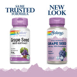 Capsules SOLARAY contenant l extrait de pépins de raisin pour la routine quotidienne.