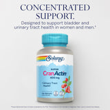 SOLARAY CranActin: vitamines C, E et B pour un soutien antioxydant.
