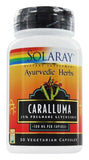 SOLARAY Caralluma Aerial Extrait dans une bouteille plastique, soutien possible à une routine quotidienne.