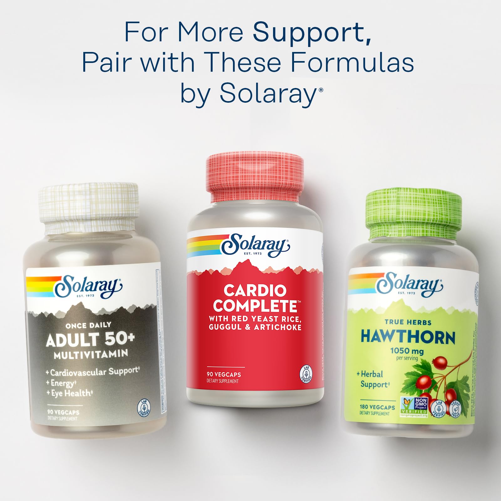SOLARAY Cardio Complet – emballage recyclé et faible impact environnemental.