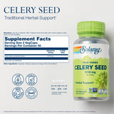 SOLARAY Céleri Seed – guide-dosage quotidien pratique