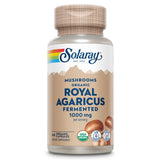 SOLARAY champignon Agaricus blazei fermenté bouteille pour une utilisation quotidienne.