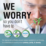 SOLARAY charbon activé coco poudre non-OGM et vegan, contrôlé en laboratoire